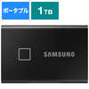 SAMSUNG 外付けSSD T7 Touch [ポータブル型 /1TB] MU-PC1T0K/IT ブラック