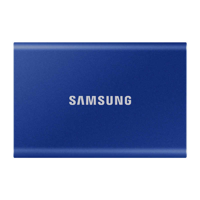 SAMSUNG SAMSUNG 外付けSSD USB-C+USB-A接続 T7 インディゴブルー [ポータブル型 /500GB] MU-PC500H/IT MU-PC500H/IT