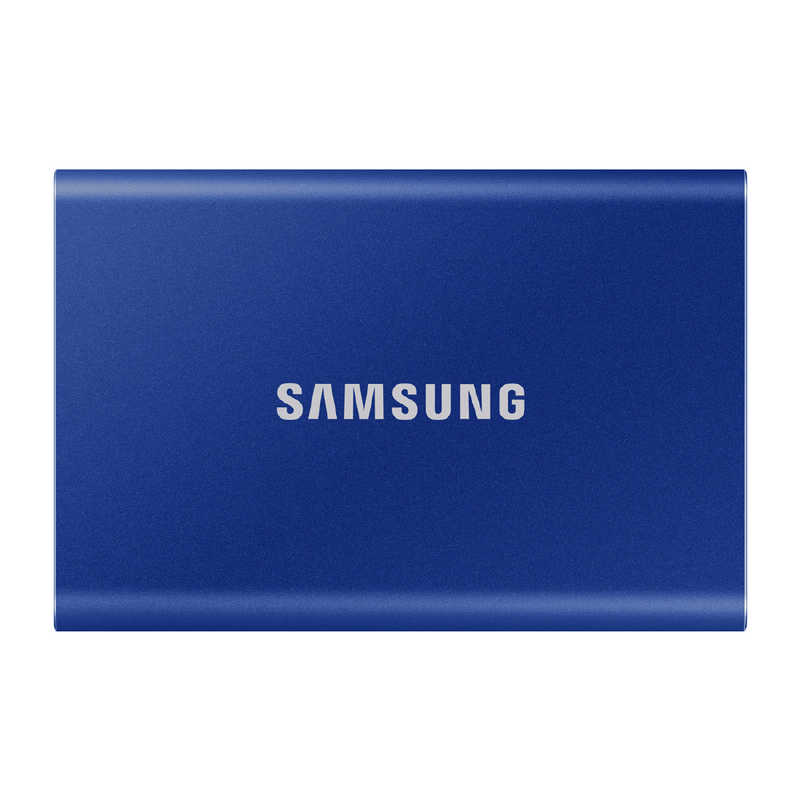 SAMSUNG SAMSUNG USB 3.2 Gen 2対応 ポータブルSSD｢Samsung Portable SSD T7｣1TB MU-PC1T0H/IT ブルｰ MU-PC1T0H/IT ブルｰ