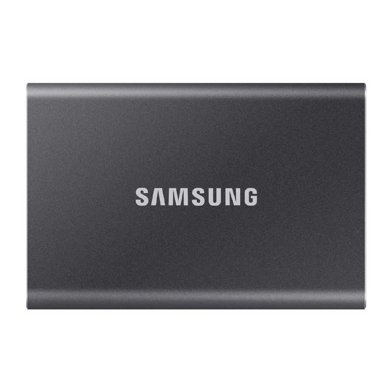 SAMSUNG SAMSUNG USB 3.2 Gen 2対応 ポータブルSSD｢Samsung Portable SSD T7｣2TB グレー MU-PC2T0T/IT MU-PC2T0T/IT