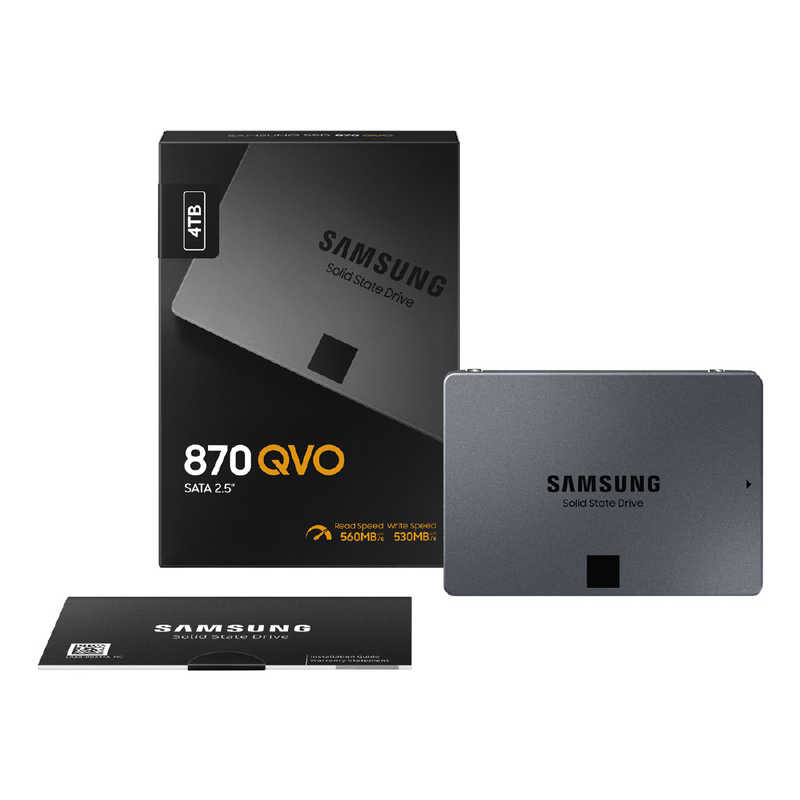 SAMSUNG SAMSUNG 内蔵SSD 870QVO｢バルク品｣ MZ-77Q4T0B/IT MZ-77Q4T0B/IT