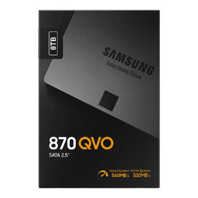 SAMSUNG 内蔵SSD 870QVO｢バルク品｣ MZ-77Q8T0B/IT の通販 - カテゴリ