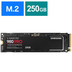 SAMSUNG 内蔵SSD PCI-Express接続 980 PRO [250GB /M.2]｢バルク品｣ MZ-V8P250B/IT
