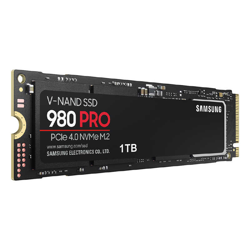 SAMSUNG SAMSUNG 内蔵SSD PCI-Express接続 980 PRO [1TB /M.2]｢バルク品｣ MZ-V8P1T0B/IT MZ-V8P1T0B/IT