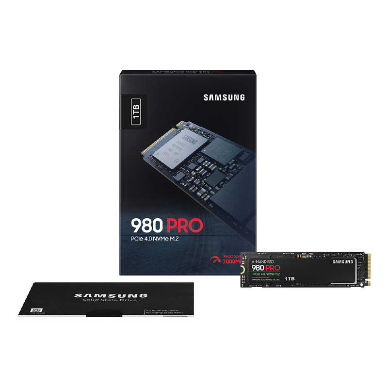 SAMSUNG SAMSUNG 内蔵SSD PCI-Express接続 980 PRO [1TB /M.2]｢バルク品｣ MZ-V8P1T0B/IT MZ-V8P1T0B/IT