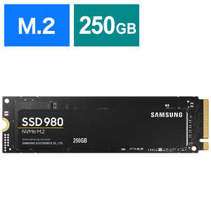SAMSUNG 内蔵SSD PCI-Express接続 SSD 980 [250GB /M.2] MZ-V8V250B/IT