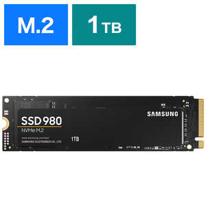 SAMSUNG 内蔵SSD PCI-Express接続 SSD 980 [1TB /M.2]「バルク品」 MZ-V8V1T0B/IT