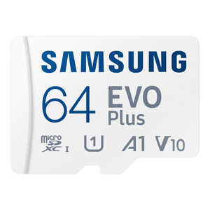 SAMSUNG microSDXC EVO Plus (Class10 64GB) MBMC64KACO