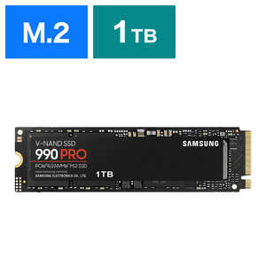 SAMSUNG 内蔵SSD PCIExpress接続 990 PRO ［1TB /M.2］「バルク品」 MZ-V9P1T0B-IT