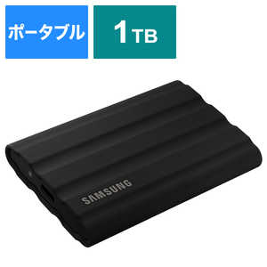 SAMSUNG Portable SSD T7 Shield ［ポータブル型］ ブラック MU-PE1T0S-IT