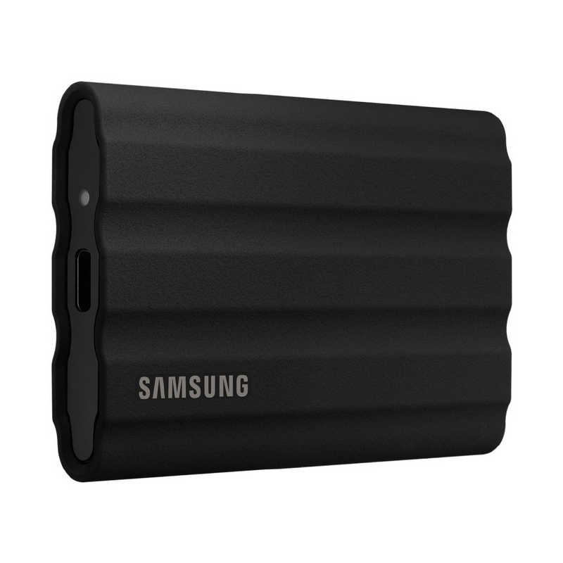 SAMSUNG SAMSUNG 外付けSSD USBC＋USBA接続 T7 Shield(Android/Mac/Win) ブラック［4TB/ポータブル型］ MUPE4T0SIT MUPE4T0SIT