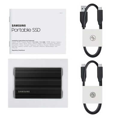 SAMSUNG 外付けSSD USB-C＋USB-A接続 T7 Shield(Android/Mac/Win