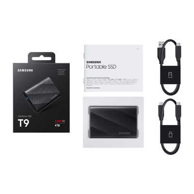 SAMSUNG Portable SSD T9 ［ポータブル型］ MU-PG4T0B-IT の通販 