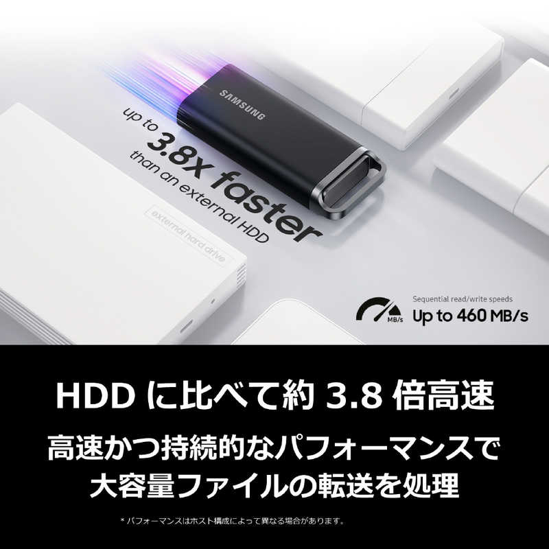 SAMSUNG SAMSUNG Portable SSD T5 EVO ［ポータブル型］ MU-PH2T0S-IT MU-PH2T0S-IT