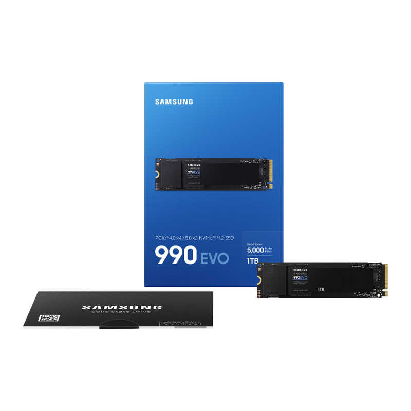 SAMSUNG SAMSUNG 内蔵SSD 990 EVO ［1TB /M.2］「バルク品」 MZ-V9E1T0B-IT MZ-V9E1T0B-IT