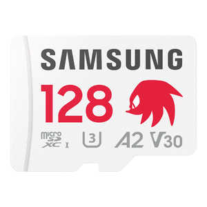 SAMSUNG (国内正規品)microSDXCカード Sonic the Hedgehog PRO Plus 最大転送速度180MB/秒 Nintendo Switch 動作確認済 ［Class10 /128GB］ MB-MD128SA/LC1-IT