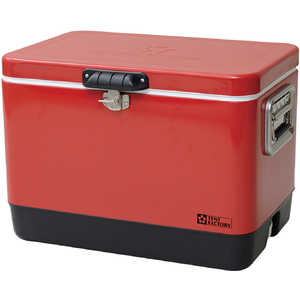 アウトサム メタルクーラースチールボックスL Metal Cooler box L レッド TF-MBM51 アウトサム メタルクーラースチールボックスL Metal Cooler box L レッド TF-MBM51