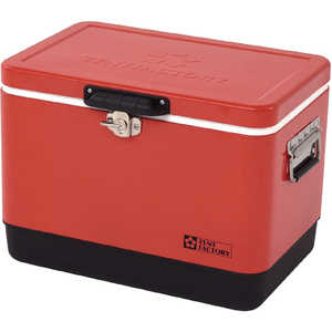 アウトサム メタルクーラースチールボックスM Metal Cooler box M レッド TF-MBS29 アウトサム メタルクーラースチールボックスM Metal Cooler box M レッド TF-MBS29