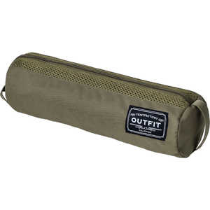 アウトサム メッシュラウンドポーチ OUTFIT Mesh Round Pouch ［35×11×11(h)mm］ モスグリーン TFOF-MSRP