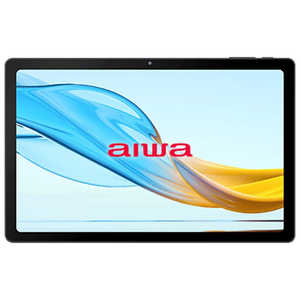 アイワ　AIWA aiwa tab AG10 (MT8781 OctaCore/6GB/128GB/Android13/10.3型IPS/SIMスロット：なし/2000x1200px) aiwa ブラック JA3-TBA1003