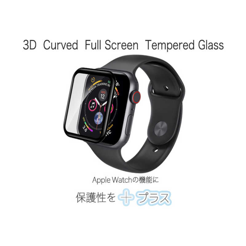 BELEX BELEX 3D  Curved  Full Screen  Tempered Glass Apple Watch 44mm BLDVAC0060 BLDVAC0060