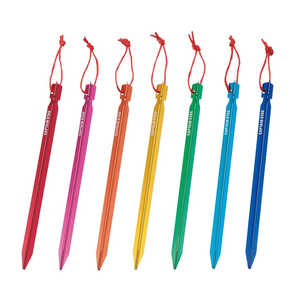 キャプテンスタッグ セブンカラーズ ジュラルミンペグ 23cm UA-4506 UA4506