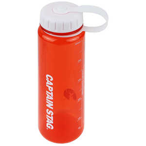 キャプテンスタッグ ウォーターボトル ライス目盛り付 ［500ml］ レッド UE-3383