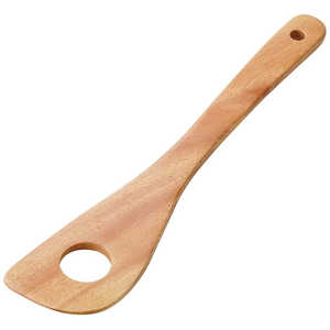 キャプテンスタッグ ウッドブレス-クッキングヘラ(穴開き) UP-2560