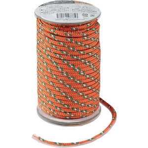 キャプテンスタッグ カラーテントロープφ5mm×20m オレンジ UA-4538