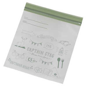 キャプテンスタッグ CS フリーザーバッグ M40枚 グリーン UW-2044