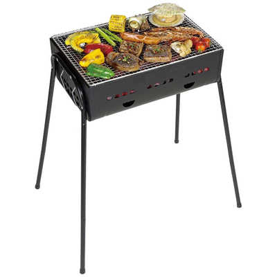 バーベキュー・調理用品 BKCNL61 キャプテンスタッグ 3Wayバーベキューグリル450 ブラック UG