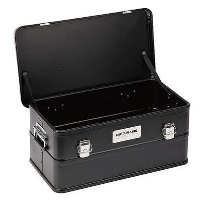 キャプテンスタッグ ブラックアルミコンテナボックス50L UW-1540 の