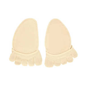 バックヤードファミリー 低反発クッション付きトゥカバー 指先付 ベージュ