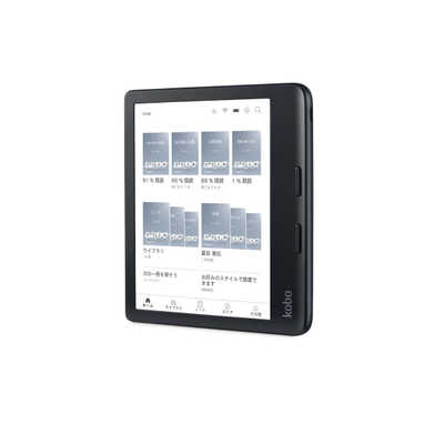 KOBO Kobo Libra Colour ［7インチ /防水］ ブラック N428-KJ-BK