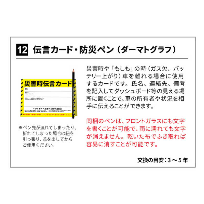 ファシル ファシル 車載用防災セット ｢ボウサイブロック｣ 8429 8429