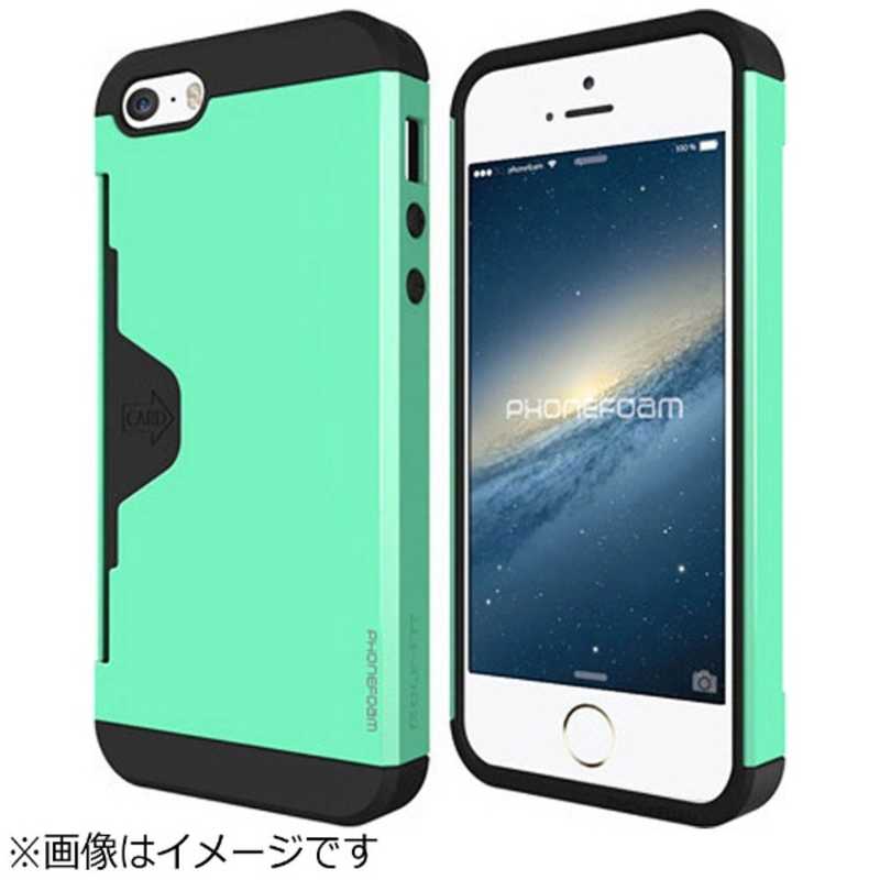 ROOX ROOX iPhone SE（第1世代）4インチ / 5s / 5用　PhoneFoam Golf Fit　ミント　PHFGLFISE-MT PHFGLFISEMT PHFGLFISEMT