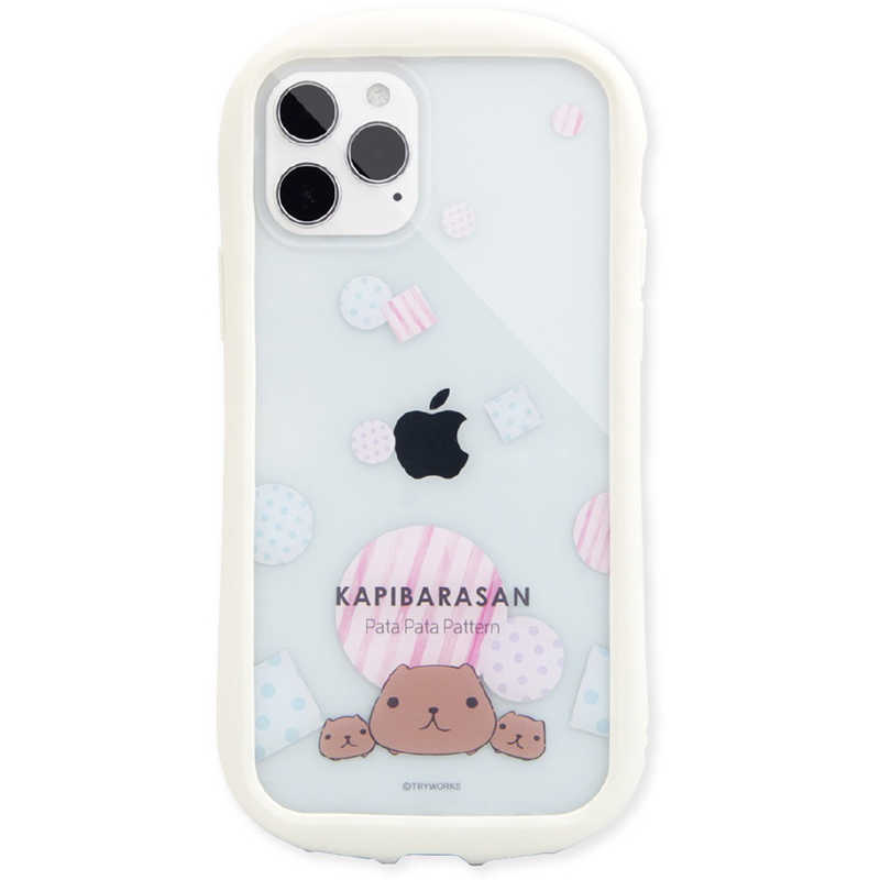 グルマンディーズ カピバラさん I Select Clear Iphone 12 12 Pro対応ケｰス まるとしかく Mkb