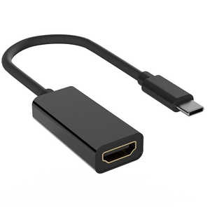 AREA [USB-C → HDMI]変換アダプタ MS-DPAH1 ブラック