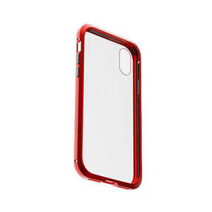 AREA 両面ガラスとバンパーでフル保護 360STRONG iPhone XS/Xケース　レッド MS-B2GXS-RD