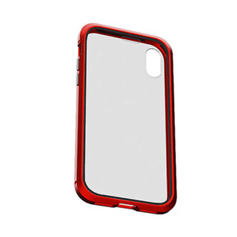 AREA AREA 両面ガラスとバンパーでフル保護 360STRONG iPhone XRケース　12：レッド MS-B2GXR-RD MS-B2GXR-RD