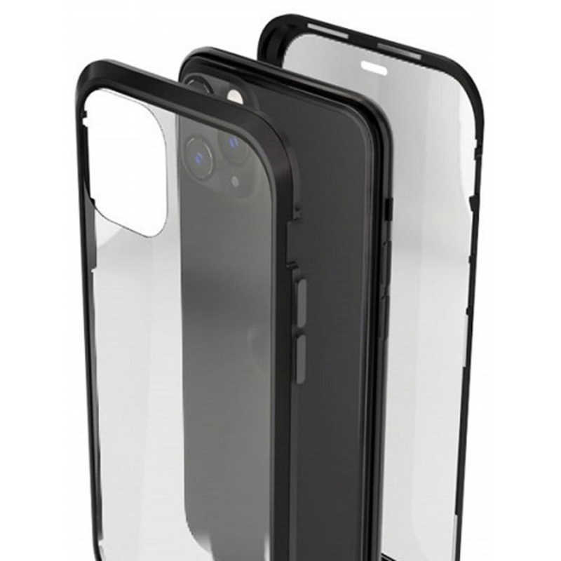 AREA AREA iPhone 11 Pro 用 360 STRONG 2 ガラスパネル バンパーケース エアリア ブラック MS-B2G11P-BK MS-B2G11P-BK