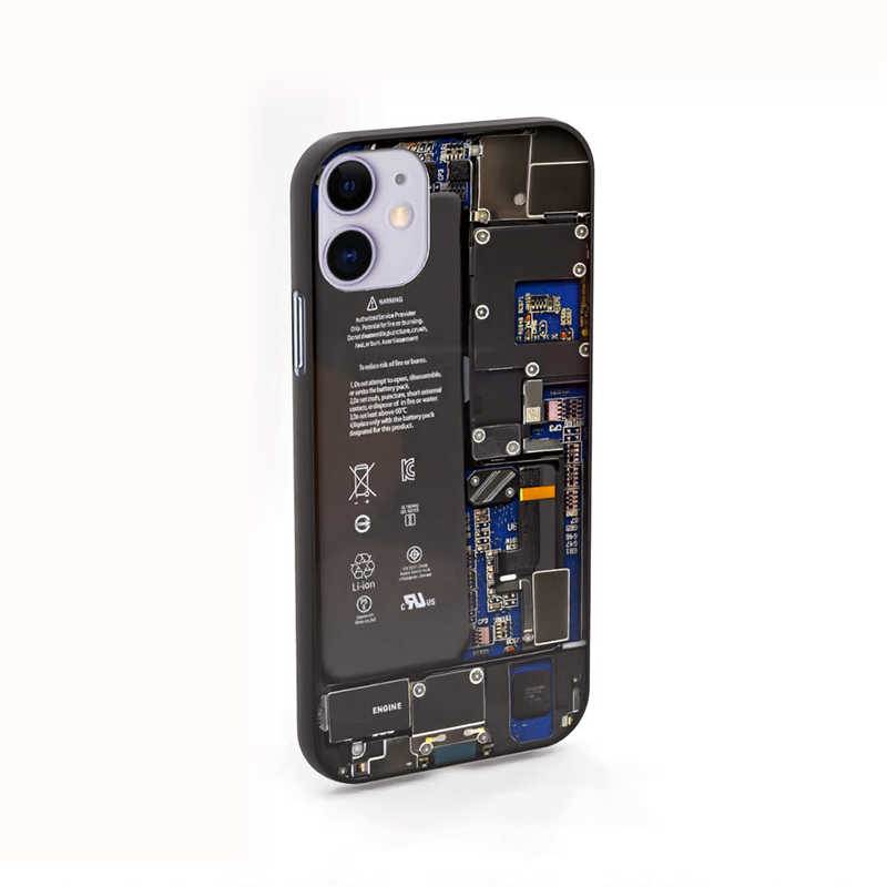 AREA AREA PCB Blue for iPhone11 ケース エアリア ブルー MS-11BO-BL MS-11BO-BL