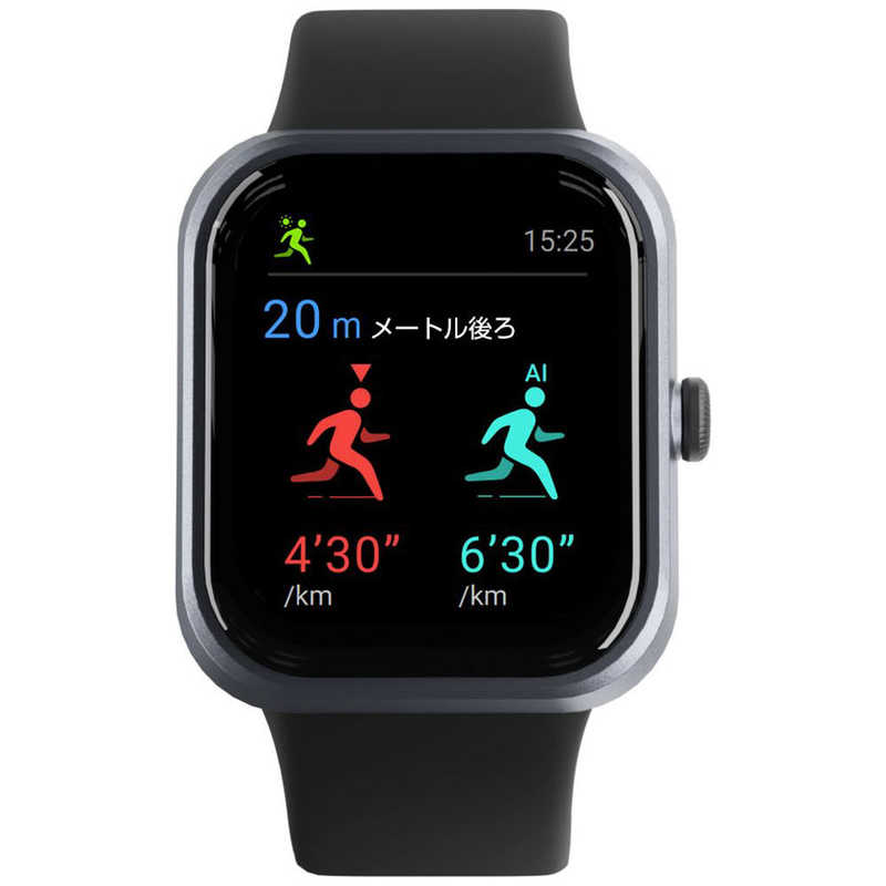 AREA AREA スマートウォッチ SPORTS Smart Watch ブラック ARWD27JPBK ARWD27JPBK