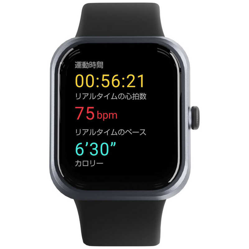 AREA AREA スマートウォッチ SPORTS Smart Watch ブラック ARWD27JPBK ARWD27JPBK