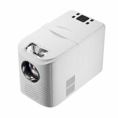 ☆未使用 ミラーレス（直射式投影型）LEDプロジェクター AREA MS-PHJD04 WH ホワイト  4200ルーメン AREA ミラーレスLEDプロジェクター LED PROJECTOR4 ホワイト MS-PJHD04