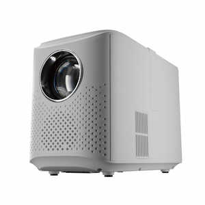 AREA ミラーレスLEDプロジェクター LED PROJECTOR4 ホワイト MS-PJHD04-WH