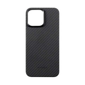 PITAKA MagEZ Case 4 for iPhone 15 Pro Max(6.7) ߥݥ Black/Grey Twill 1500D ֥å KI1501PM