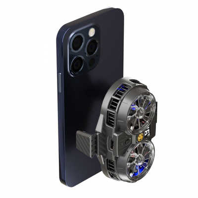 AREA ペルチェ素子 2基搭載 スマートフォン用冷却ファン「PELTIER