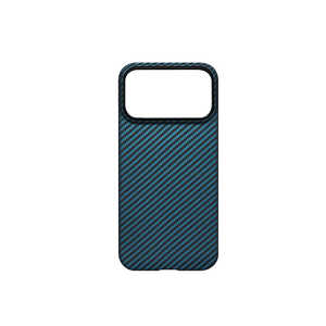 PITAKA Ultra-Slim Case for iPhone 17 Pro Max アラミド繊維ケース ブラック/ブルー KI1706BPM PITAKA Ultra-Slim Case for iPhone 17 Pro Max アラミド繊維ケース ブラック/ブルー KI1706BPM