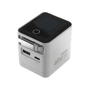 AREA PD USB�A�_�v�^ �[�d��w�f�W�^���G�A�x���X�x 1.33�C���`�f�B�X�v���C�t �mPD70W / USB-C×1 / USB-A×1 / 2�|�[�g�n �z���C�g MS-AC70CCA-WH